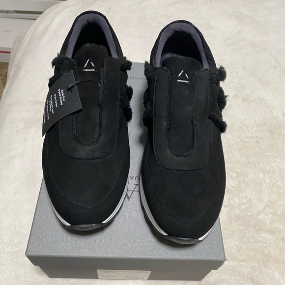 Aqautalia fur shearling weatherproof sneakers - Picture 9 of 12